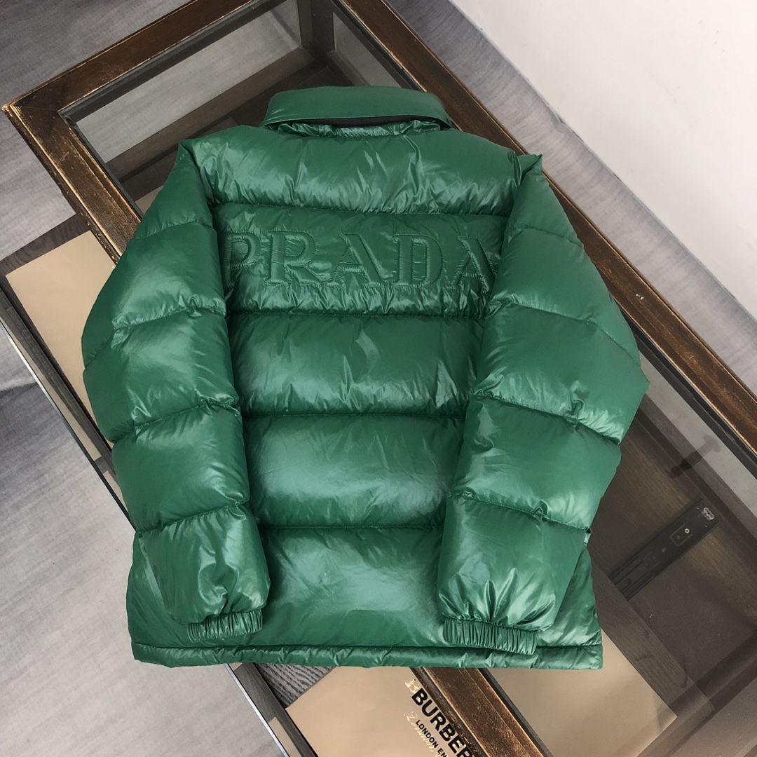 新作入荷人気プラダダウンｎ級品 防寒 ダウンジャケット  大きいサイズ 人気  4色　グリーン_3