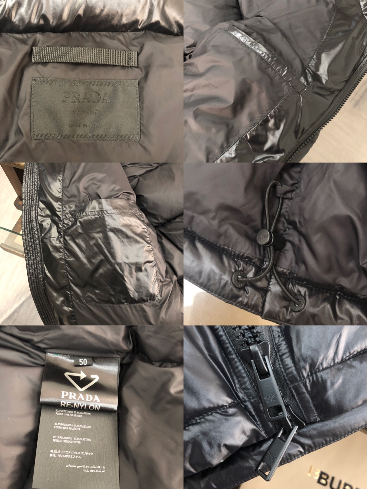 新作入荷人気プラダダウンｎ級品 防寒 ダウンジャケット  大きいサイズ 人気  4色　ブラック_7