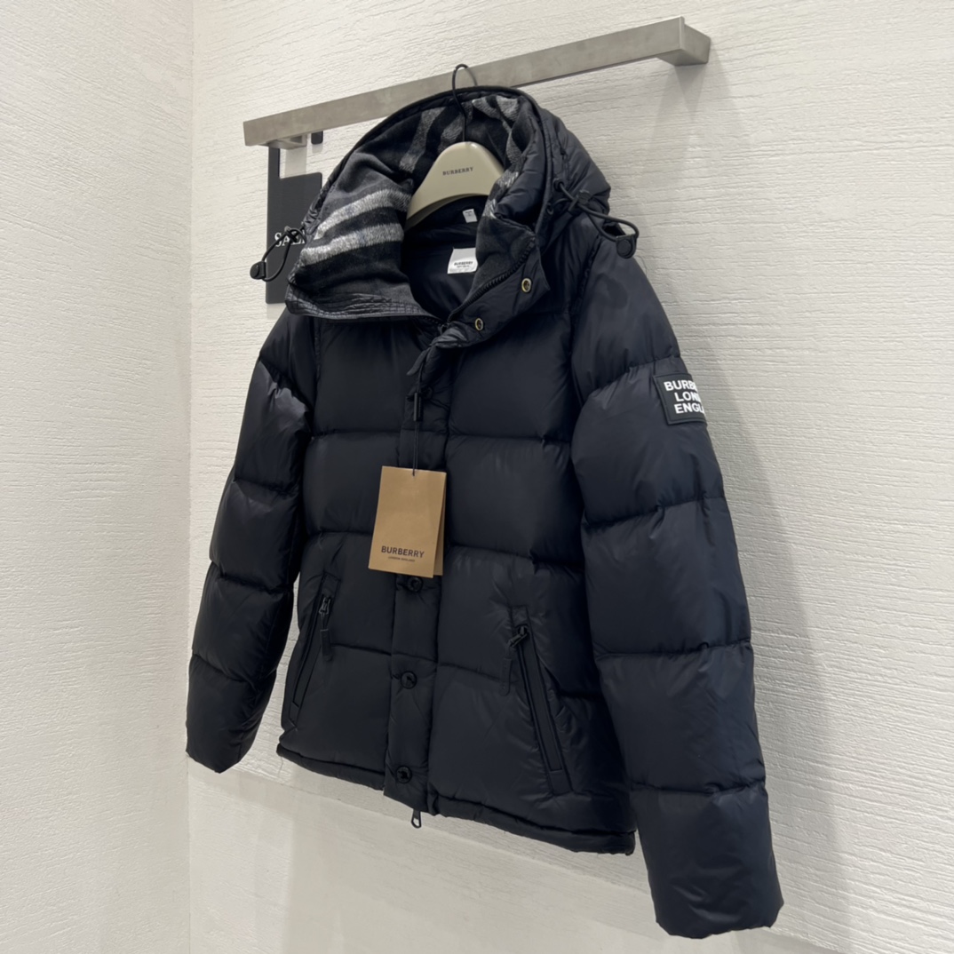 2023ファッション!バーバリー ダウン ｎ級品評判いい BURBERRYジャケット 2色 ブラック/ブラウン_9