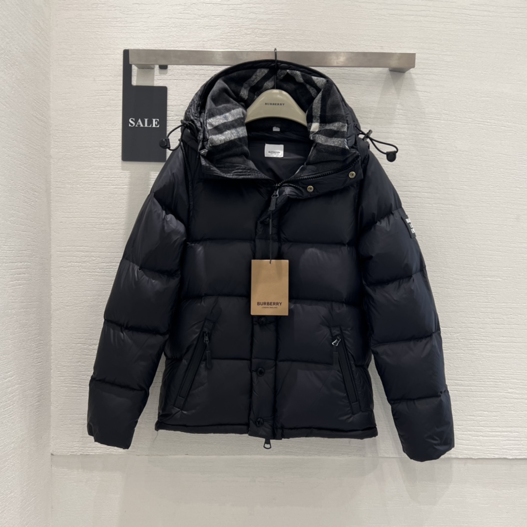 2023ファッション!バーバリー ダウン ｎ級品評判いい BURBERRYジャケット 2色 ブラック/ブラウン_14