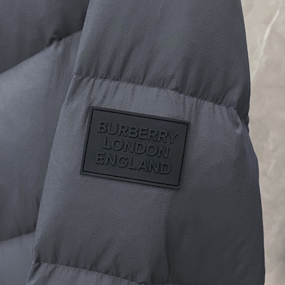 BURBERRYバーバリー ダウンスーパーコピ 暖かさ偽物 品質保証安い 2色ブルー_3