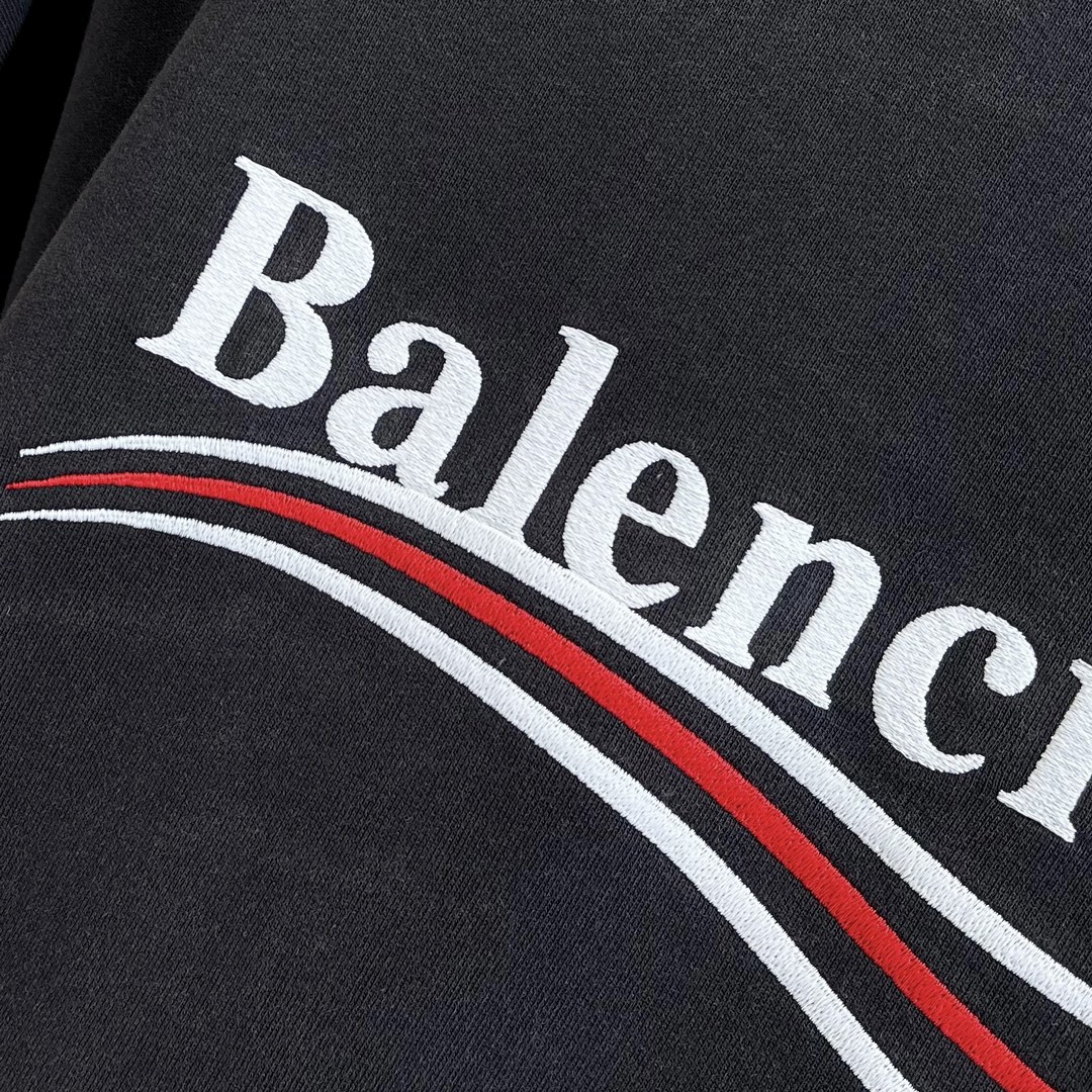 BALENCIAGA2023年新品 バレンシアガ偽ｎ級品 刺繍ストリートファッション ブラック_7