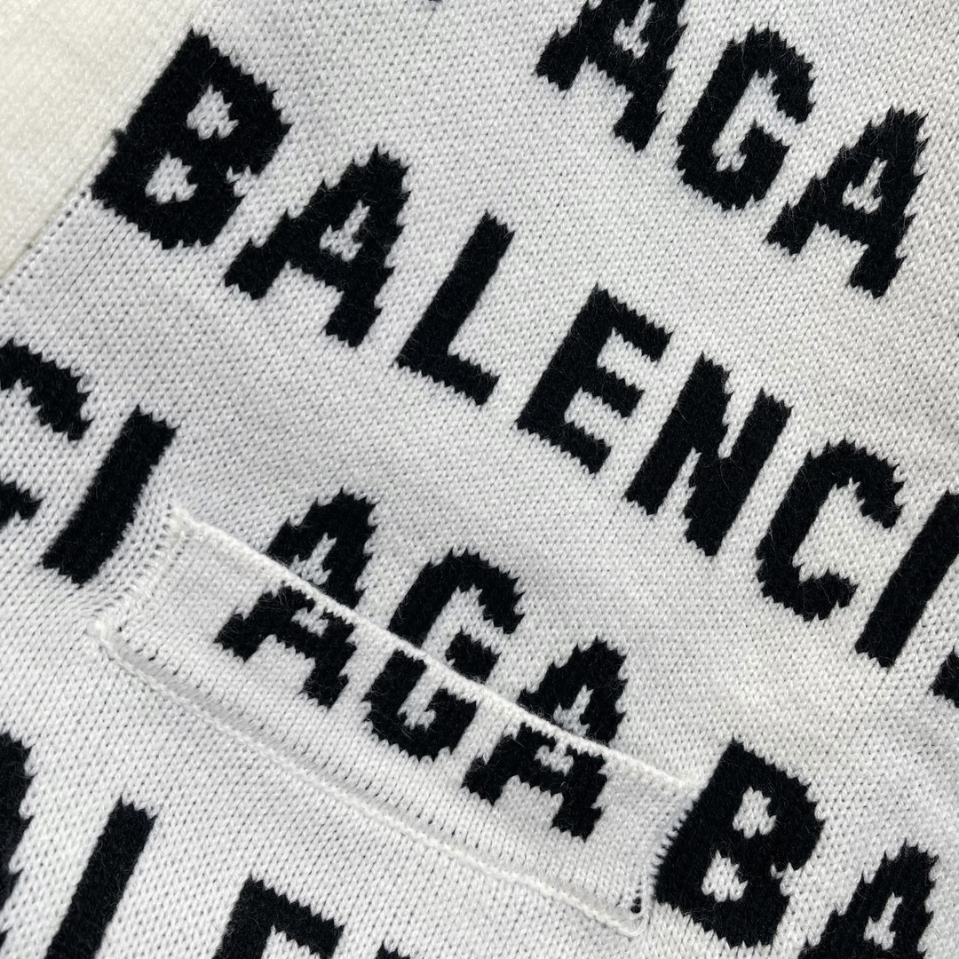 バレンシアガに似たブランド偽物 セーター ｖ形 ゆったり リラックス感_5