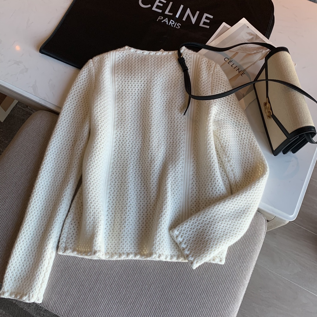 季節感のある2023年秋CELINE セリーヌ アウトレット 海外ｎ級品 2色可選 ホワイト_3