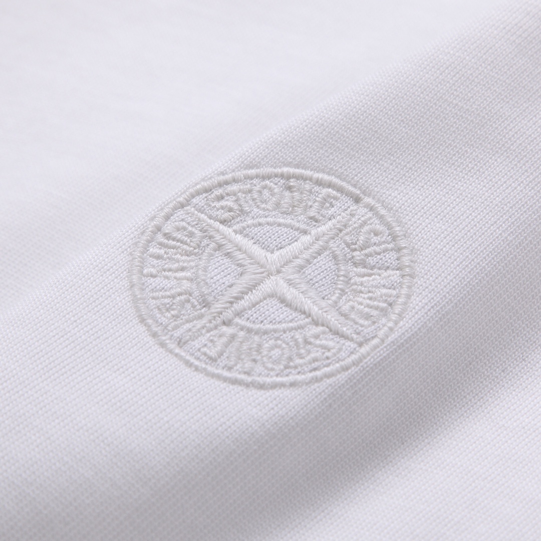 最安値‼大人気STONEISLANDストーンアイランドｔシャツｎ級品 半袖Tシャツ 2色 ホワイト_4