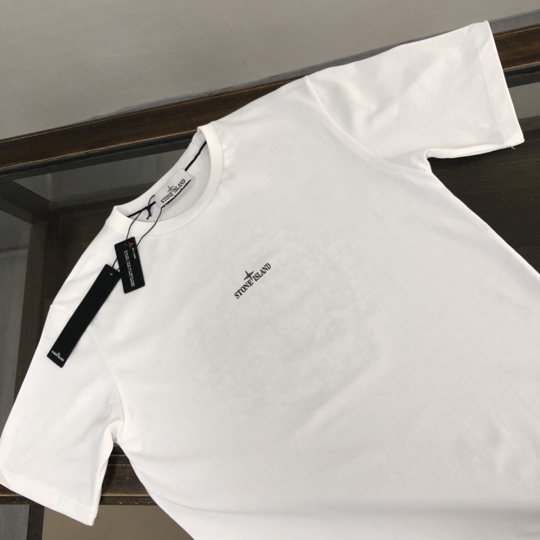 HOT 2023夏の定番 ストーンアイランド tシャツ 公式スーパーコピー2色可選 ホワイト_3