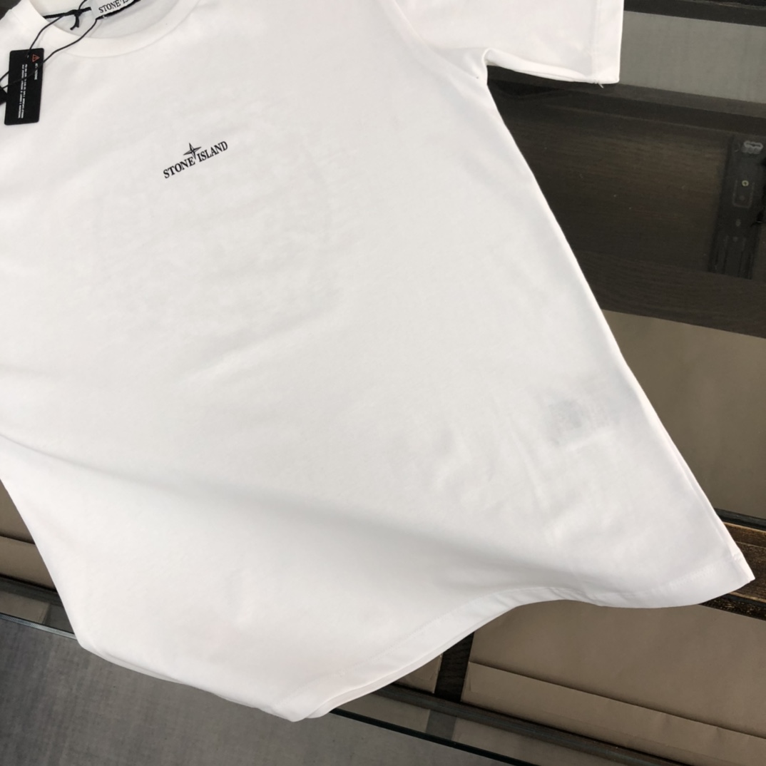 HOT 2023夏の定番 ストーンアイランド tシャツ 公式スーパーコピー2色可選 ホワイト_4