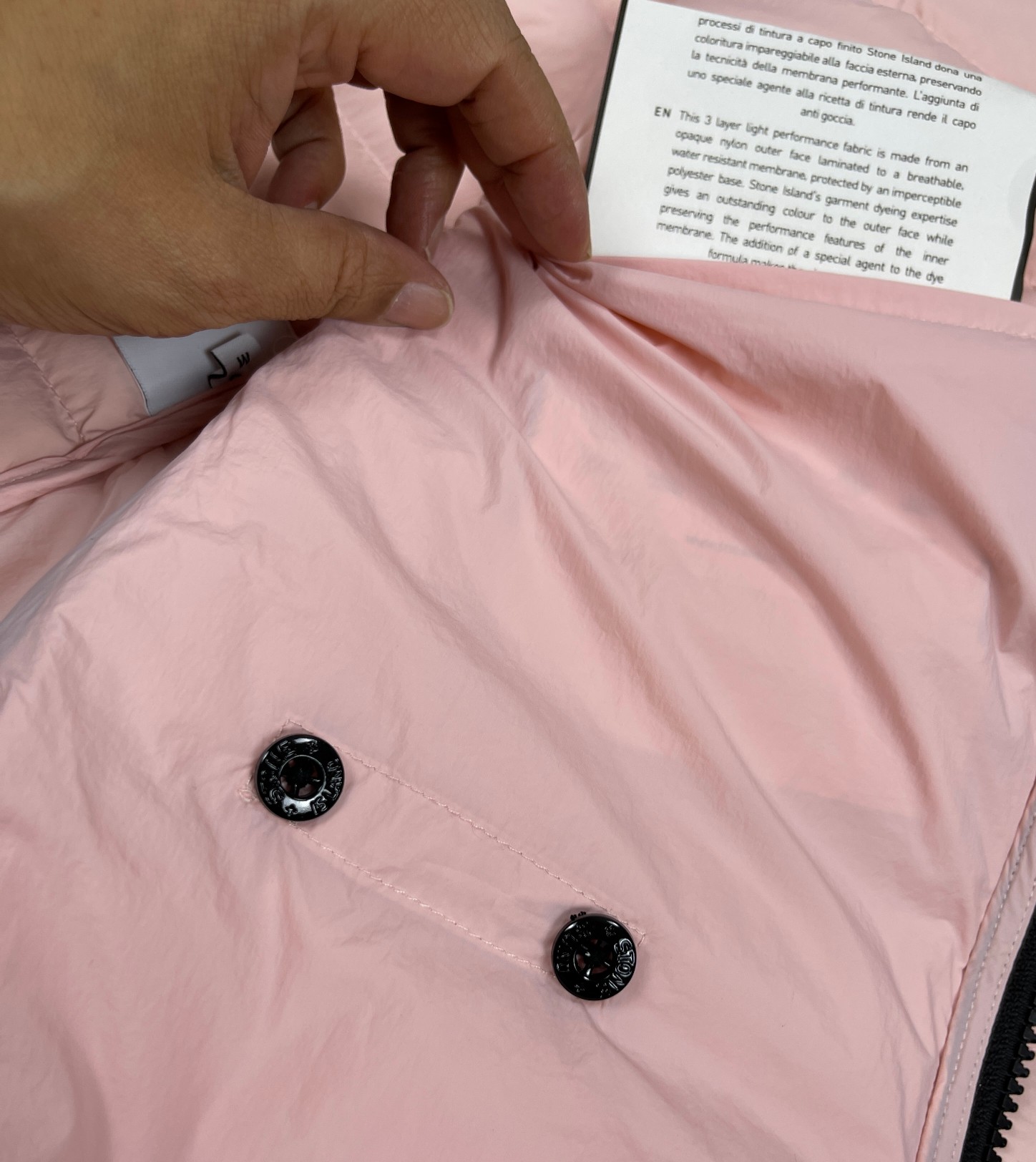 ストーンアイランドダウンジャケット偽物 軽くて暖かく快適で上品 23年最新　4色 ピンク_7