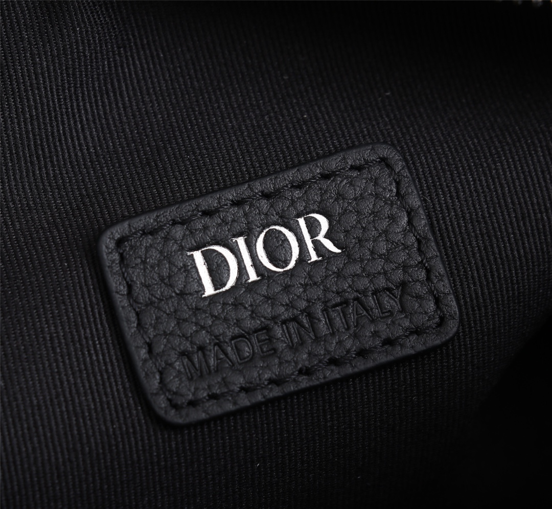 dior バッグ なぜ高激安通販 レザー ミニ 2023新作 メンズ ラウンドバッグ ブラック_6