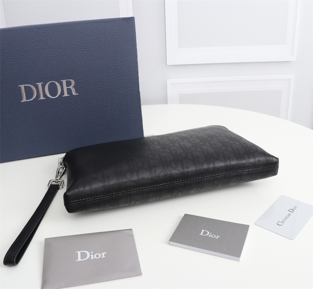 dior 3万以内n級品 メンズバッグ  内蔵センサーチップ ブラックレザー ブラック_4