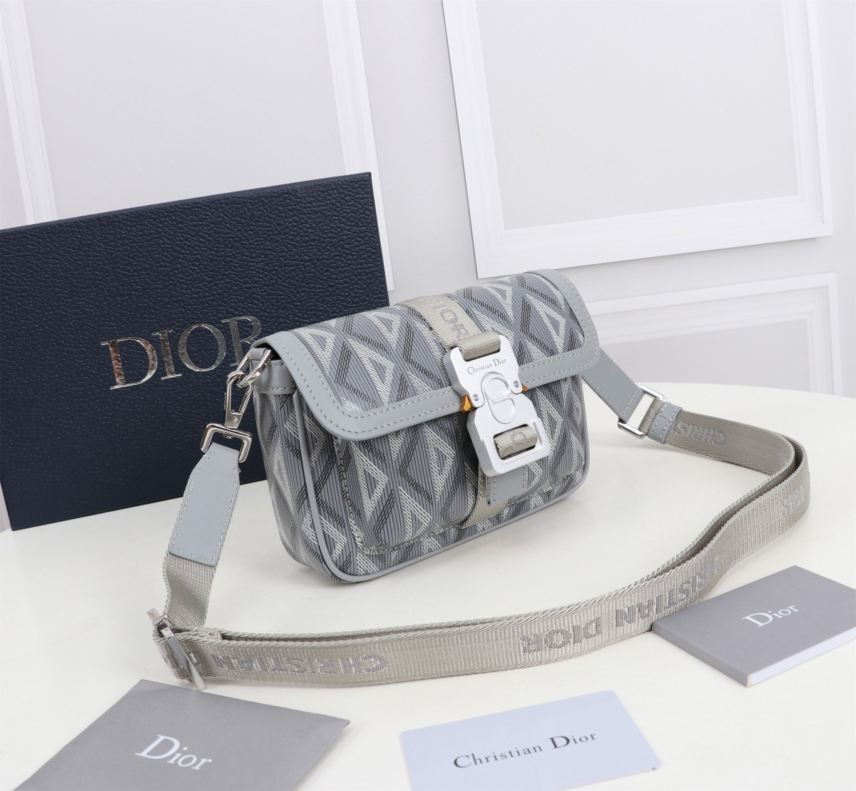 dior 3万円以内激安通販 メンズバッグ  内蔵センサーチップ ブラックレザー ブラック_2