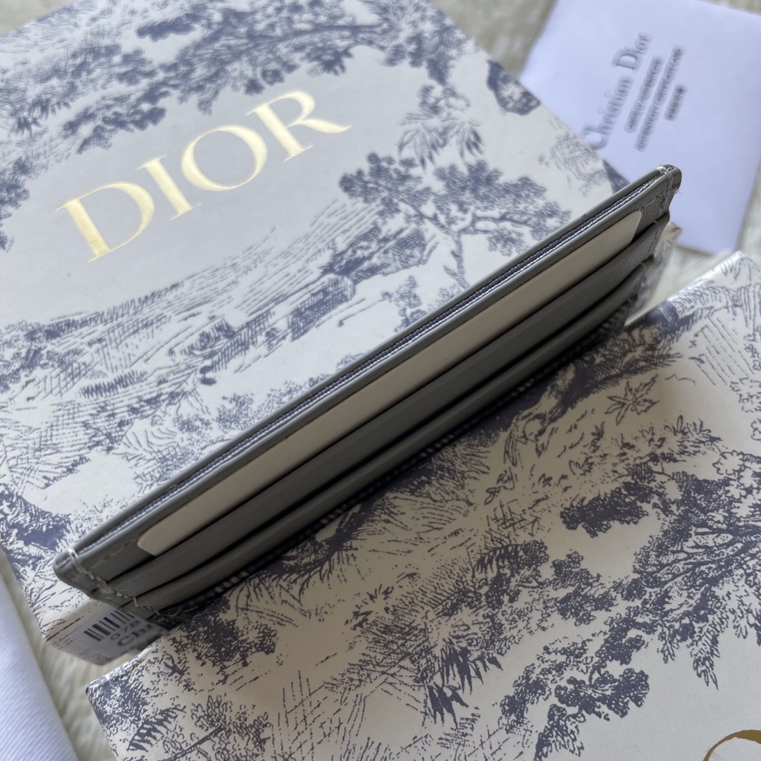 dior 1番安いバッグ激安通販 カードケース バッグ レザー シンプル 精巧 23年新作 大人気 グレイ_8