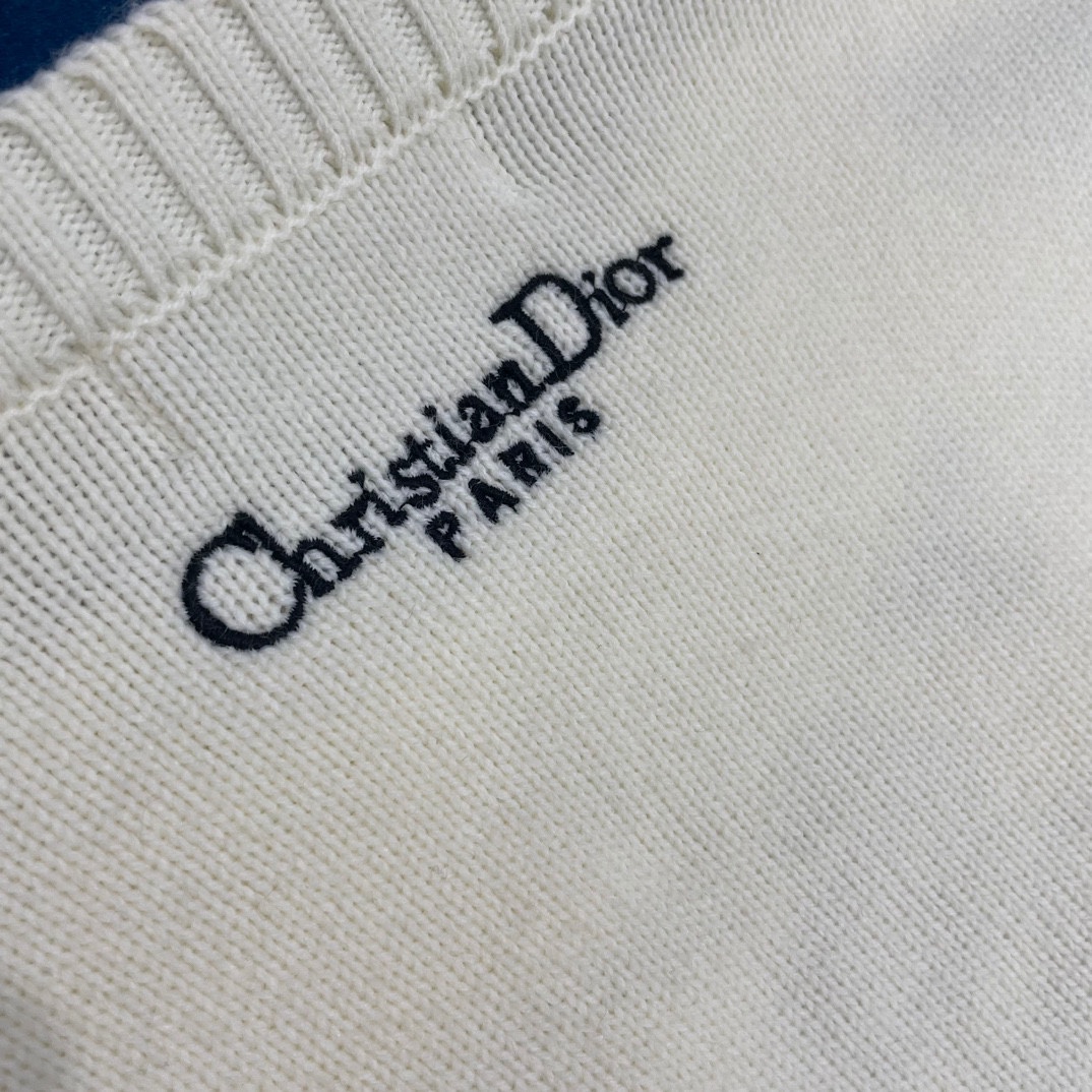ディオール レディースセーター スーパーコピー 刺繍技術 数量限定新品  ホワイト_3