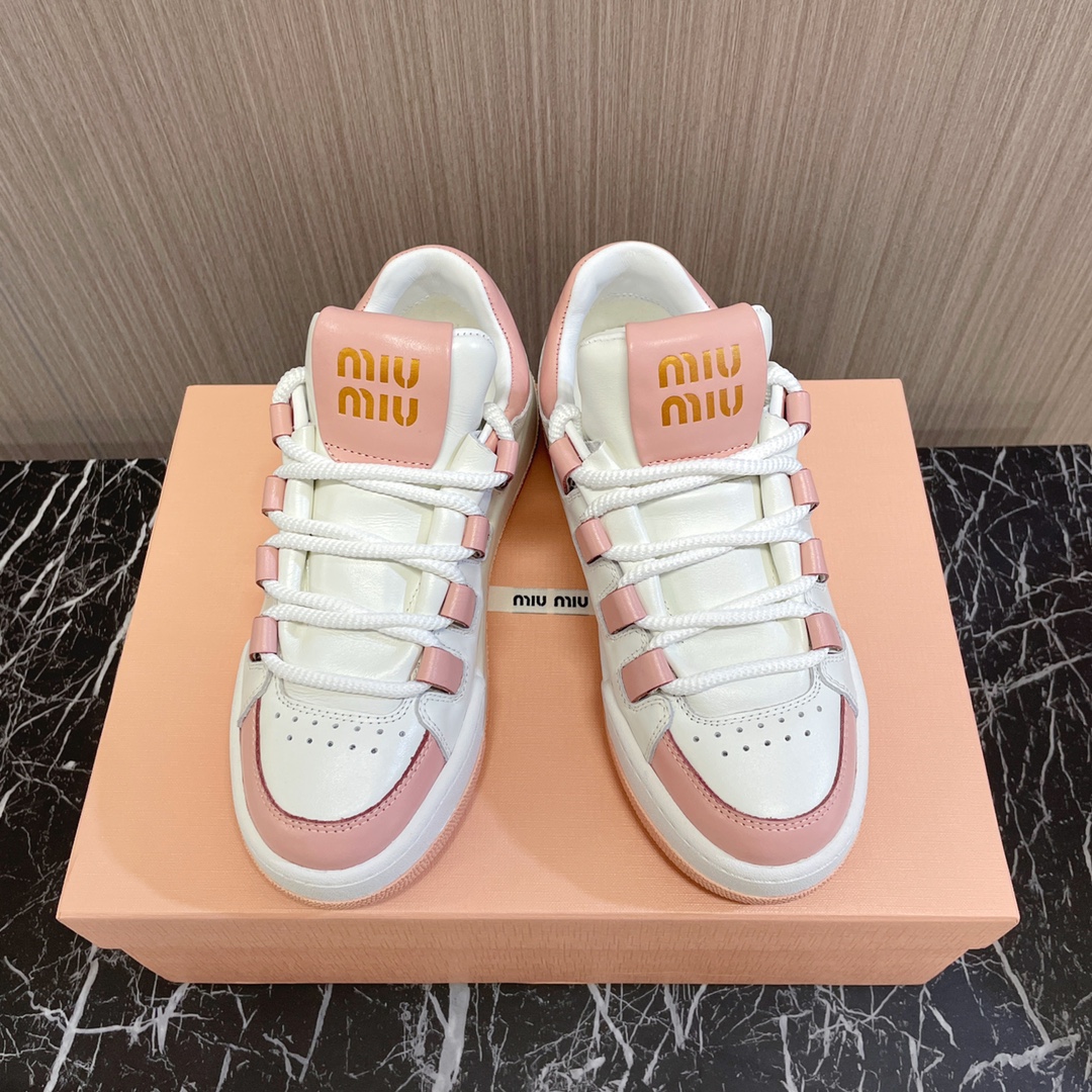  靴 ミュウミュウ偽物 シンプル TPUエアクッション厚底３色可選 ピンク_1