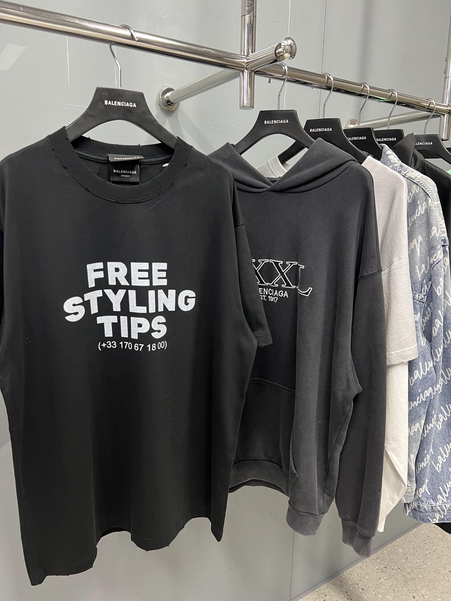 最安値！リブ半袖tシャツn級品  バレンシア FREE STYLING TIPS_2