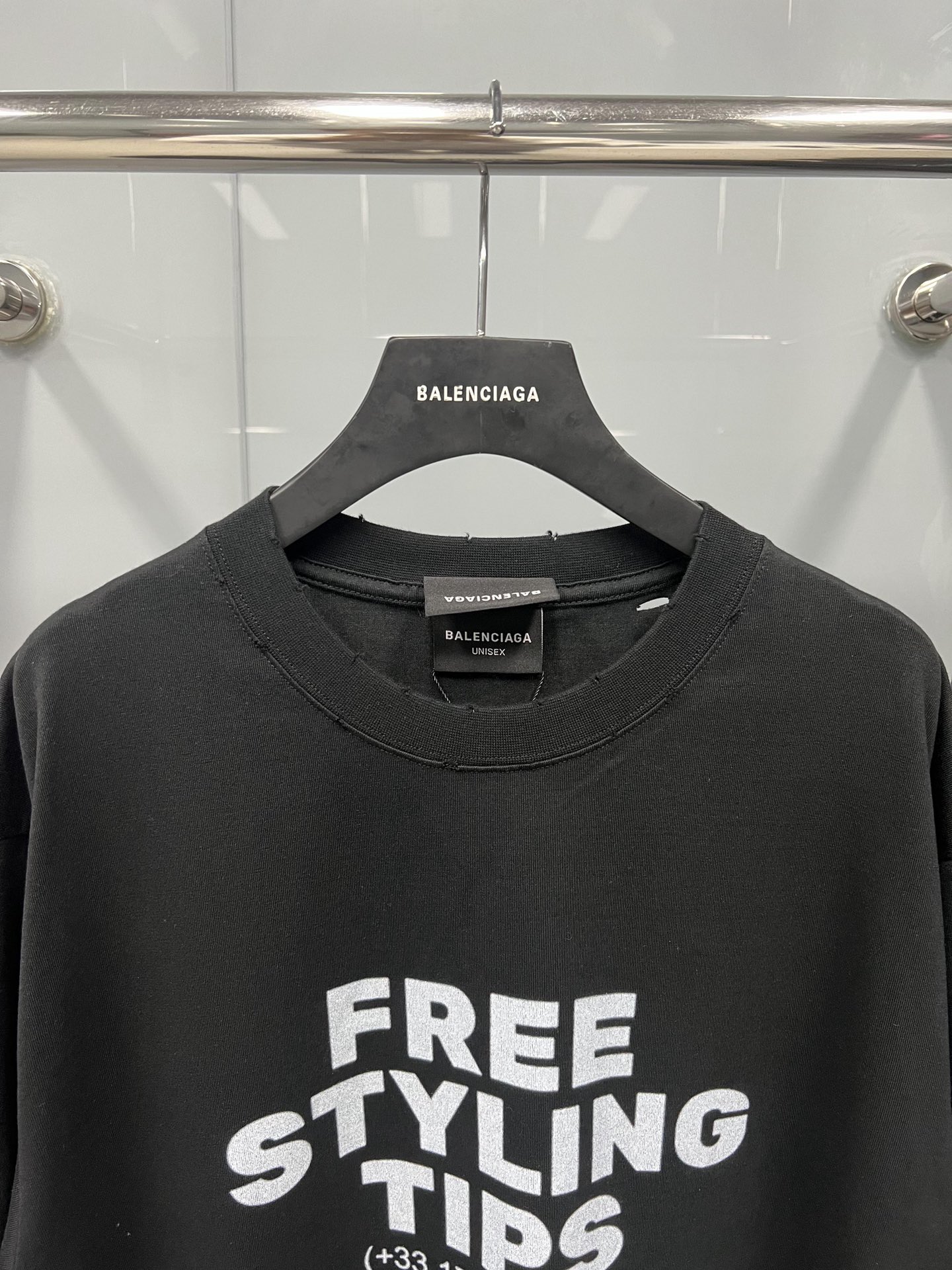 最安値！リブ半袖tシャツn級品  バレンシア FREE STYLING TIPS_4