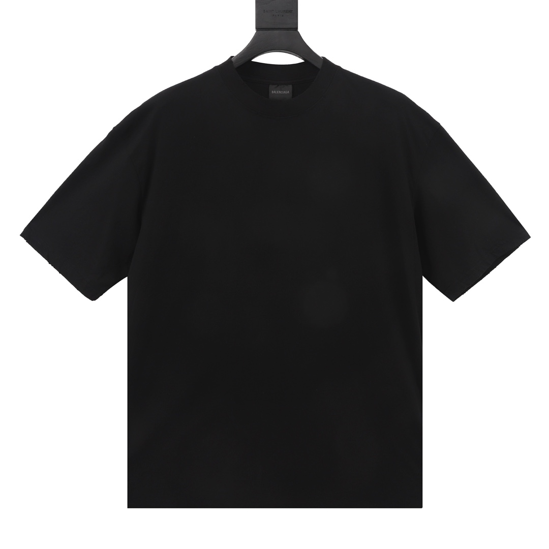 2023 定番人気バレンシアガtシャツ偽物 数量限定新品 ブラック_4