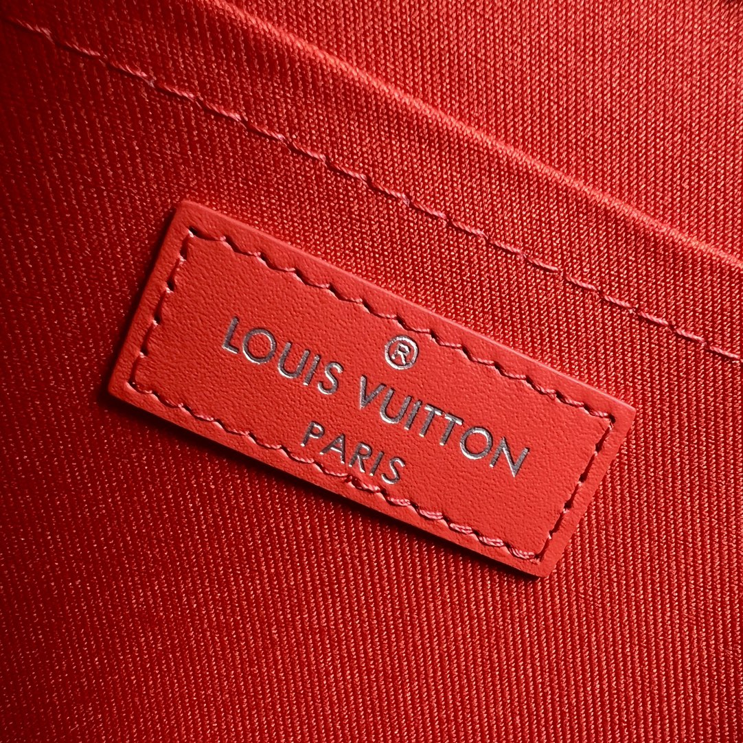 ルイヴィトン エコバッグ 本物スーパーコピー レザー財布 柔らかい 赤い内張り 薄い モノグラム_5