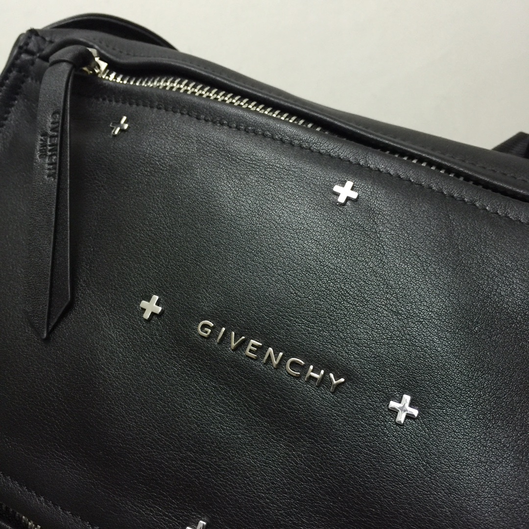 GIVENCHYジバンシィバッグスーパーコピー メンズ シングルショルダーバッグ ロゴ ブラック_7