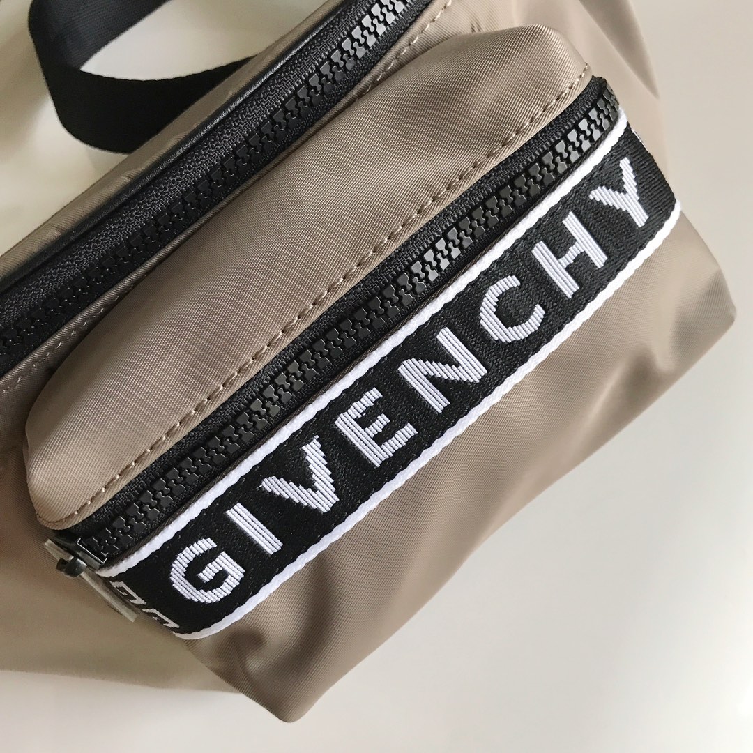 GIVENCHYジバンシィ ナイチンゲールｎ級品 ショルダーバッグ ナイロン 男女兼用 グレイ_3