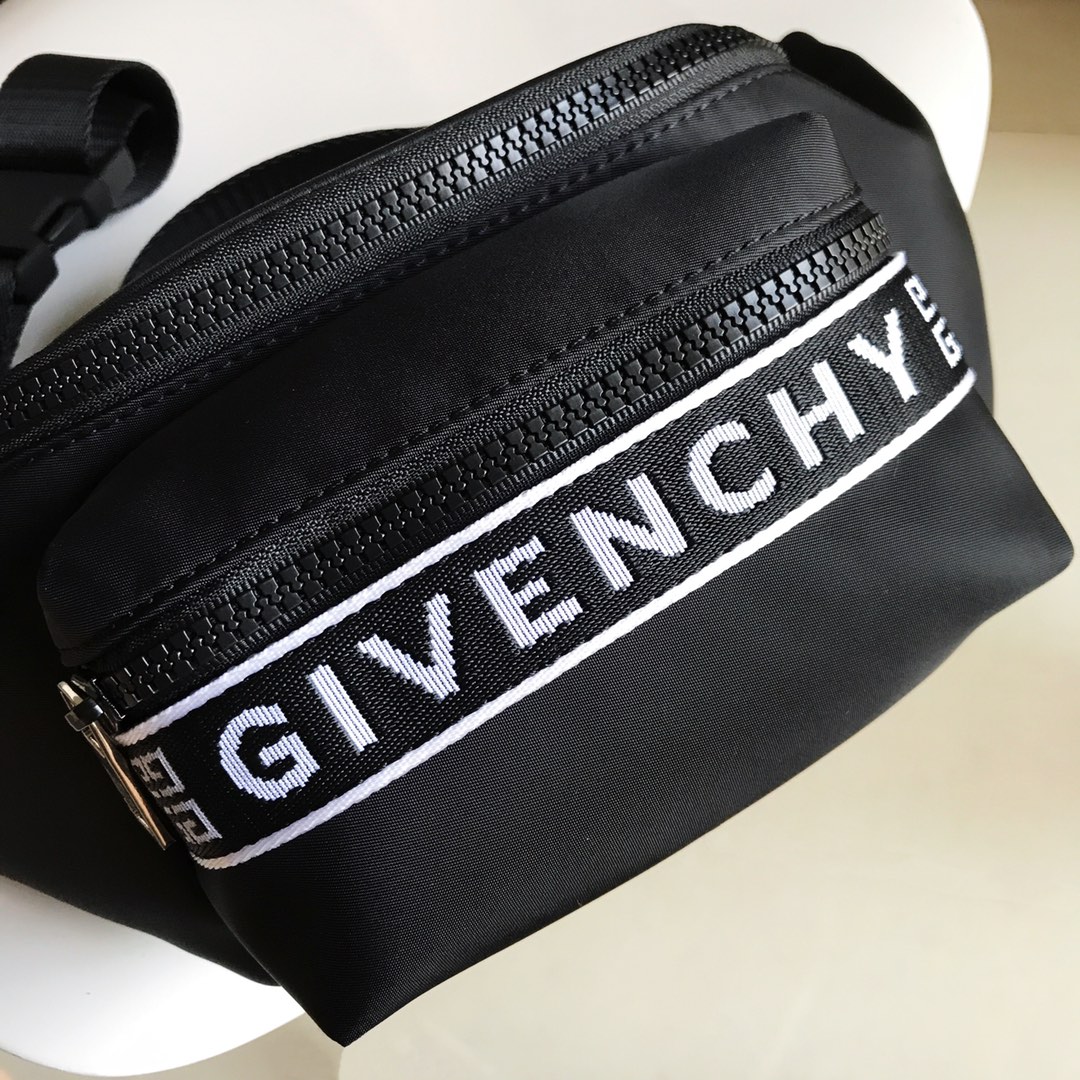 GIVENCHYジバンシィ 値段コピー ショルダーバッグ ナイロン 男女兼用 ブラック_4