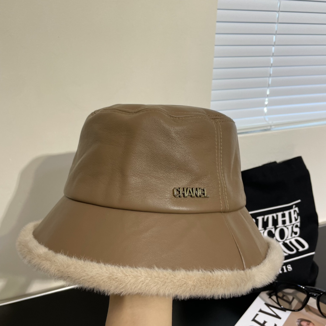 CHANEL2023新作 シャネルのキャップｎ級品 レディース 帽子 レザー ファッション _6