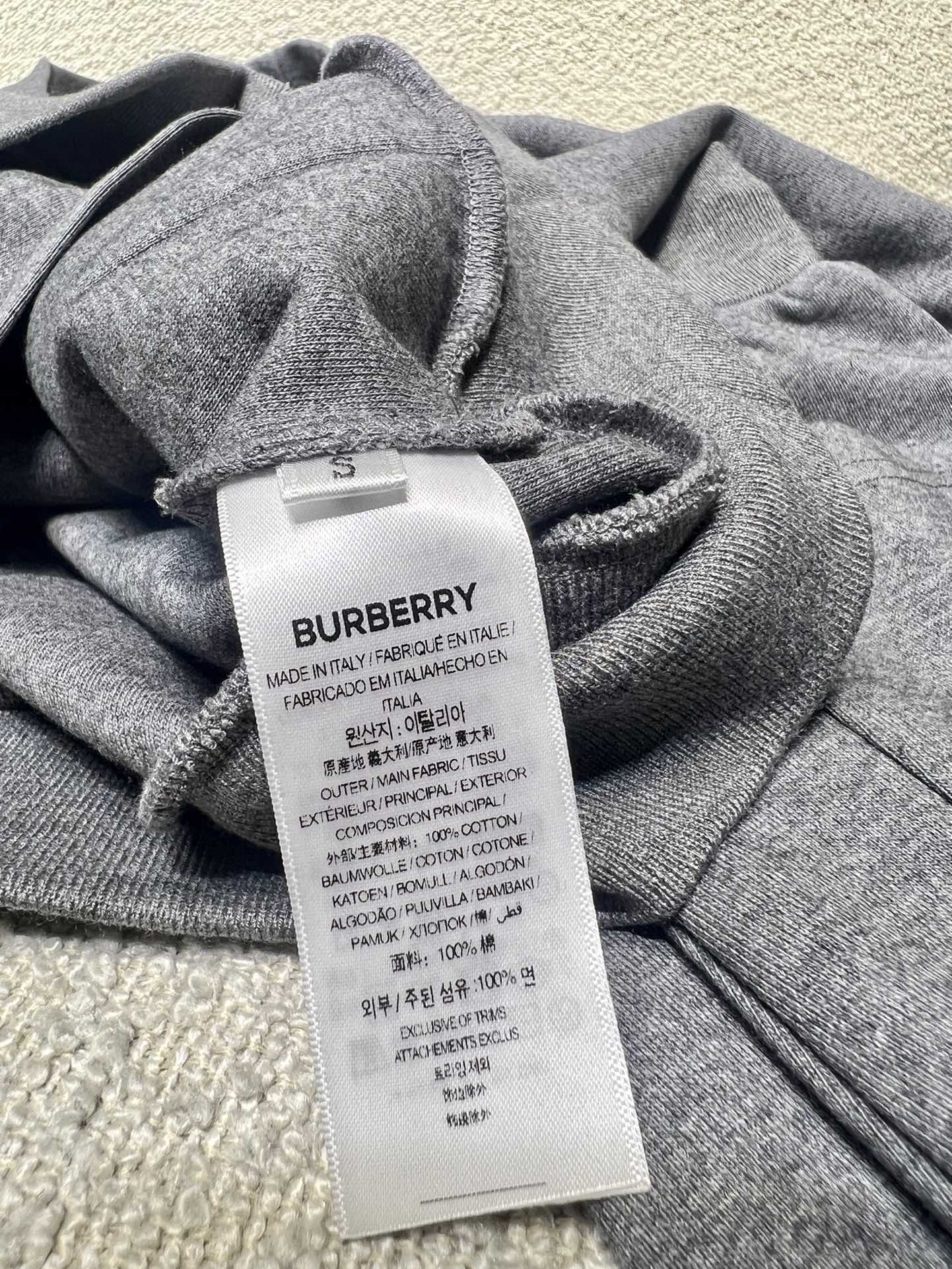 BURBERRYバーバリーズボンスーパーコピー スポーツパンツセット 2色 グレイ_9