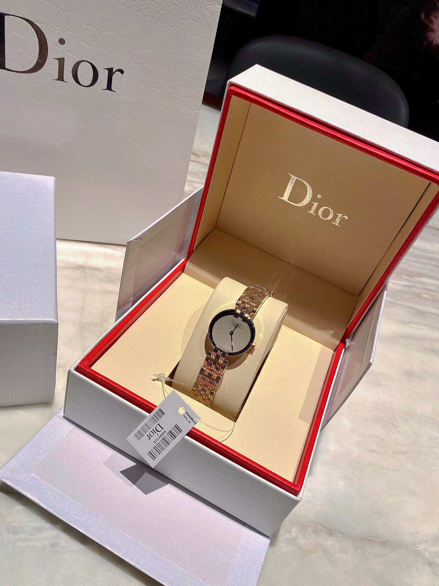 ディオール 腕時計 メンズｎ級品 高級感 薄いワッチ プレゼント 魅力アップ ステンレス ゴールド_2
