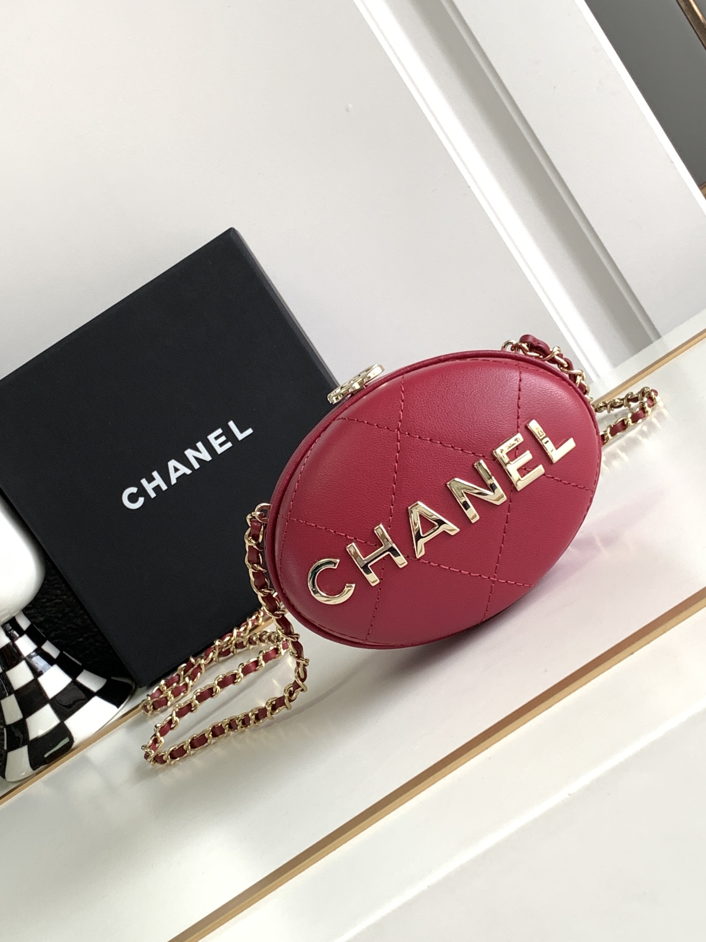 CHANELシャネル アメリカスーパーコピー レディースバッグ 斜めがけバッグ Camellia レッド_1