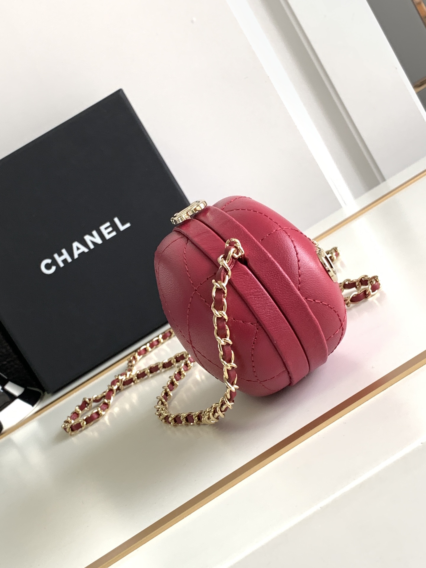 CHANELシャネル アメリカスーパーコピー レディースバッグ 斜めがけバッグ Camellia レッド_7