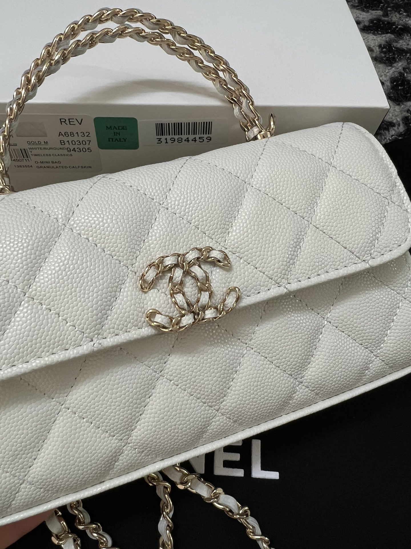 chanel シャネル 希少 バッグコピー チェーンバッグ 持ちバッグ レディース ２色 ホワイト_4