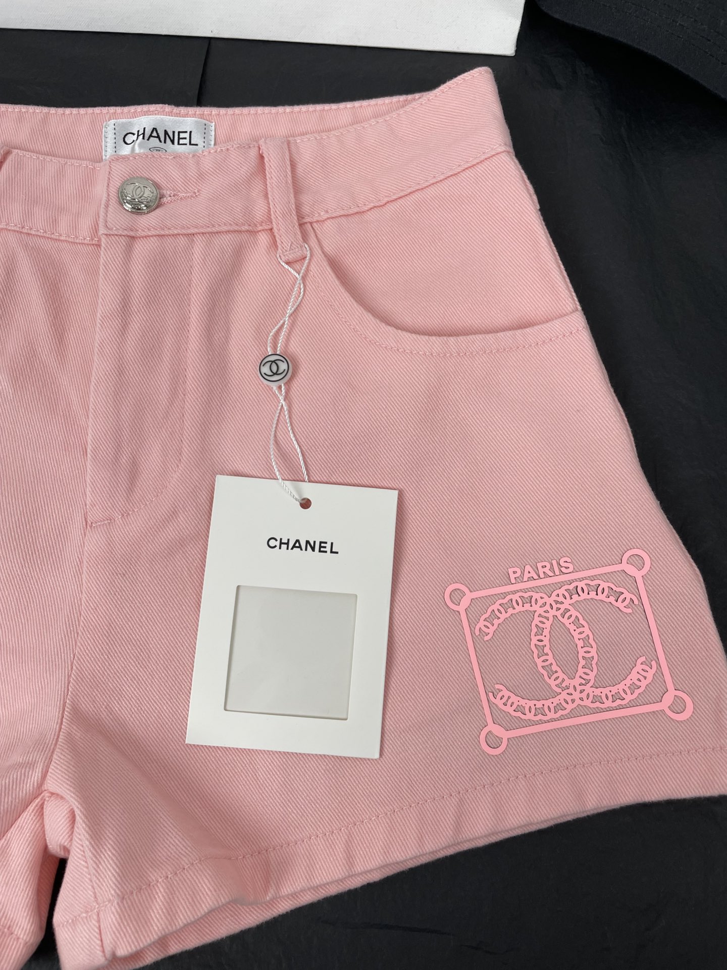 シャネルズボンコピー ショートパンツ 夏服 美しい ファッション 柔らかい 三つ色 ピンク_6