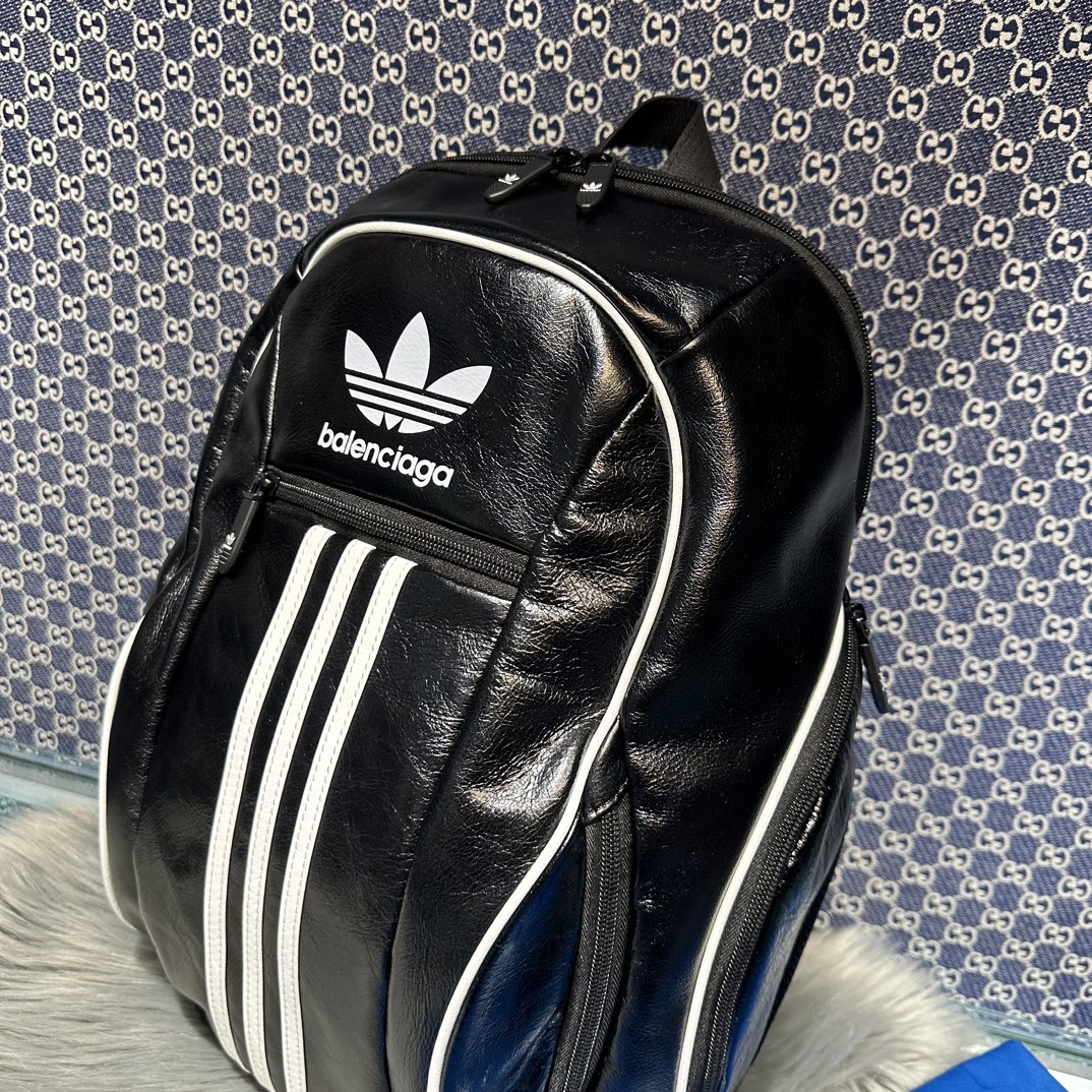 バレンシアガ バッグ キャンバス偽物 Adidasコラボレーション 牛革シリーズ_3