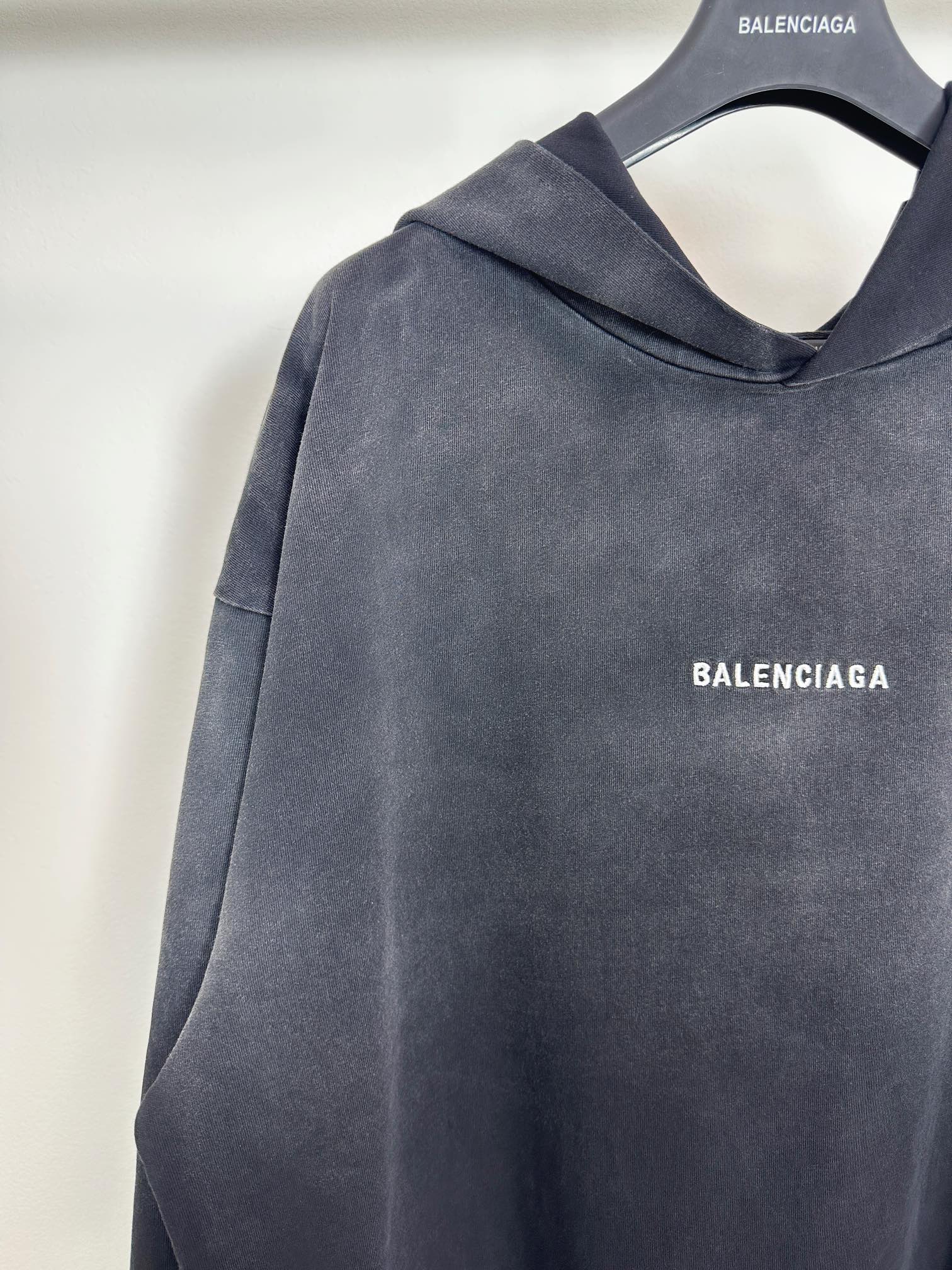 balenciaga トップスコピー 薄手 トップス フードつき 男女兼用 _2