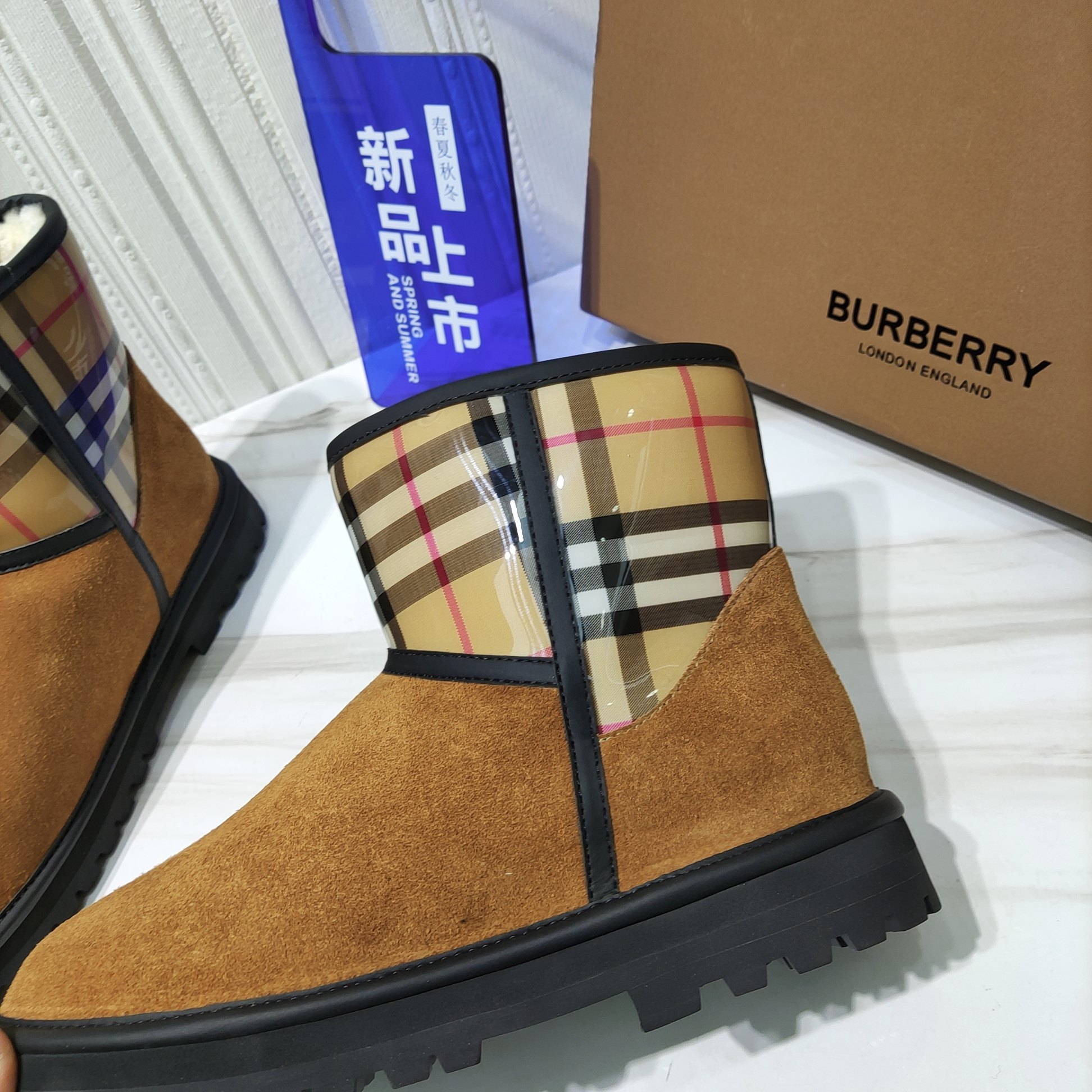 冬登場バーバリー usaコピー BURBERRY  スノーブーツ 伝統的_2