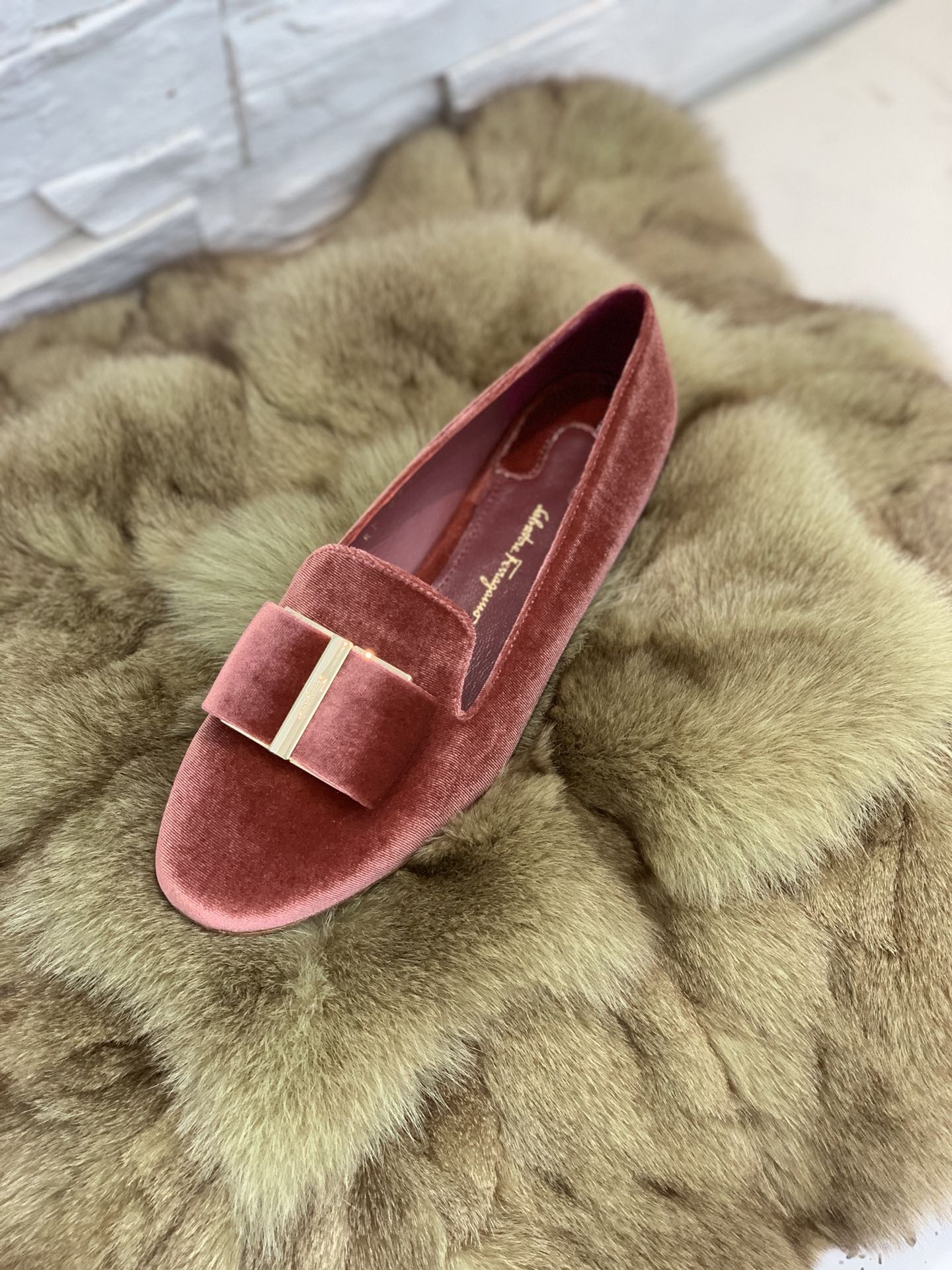 FERRAGAMOアウトレット価格 財布激安通販 春夏シューズ レディース 高さ1.5㎝ レッド_7