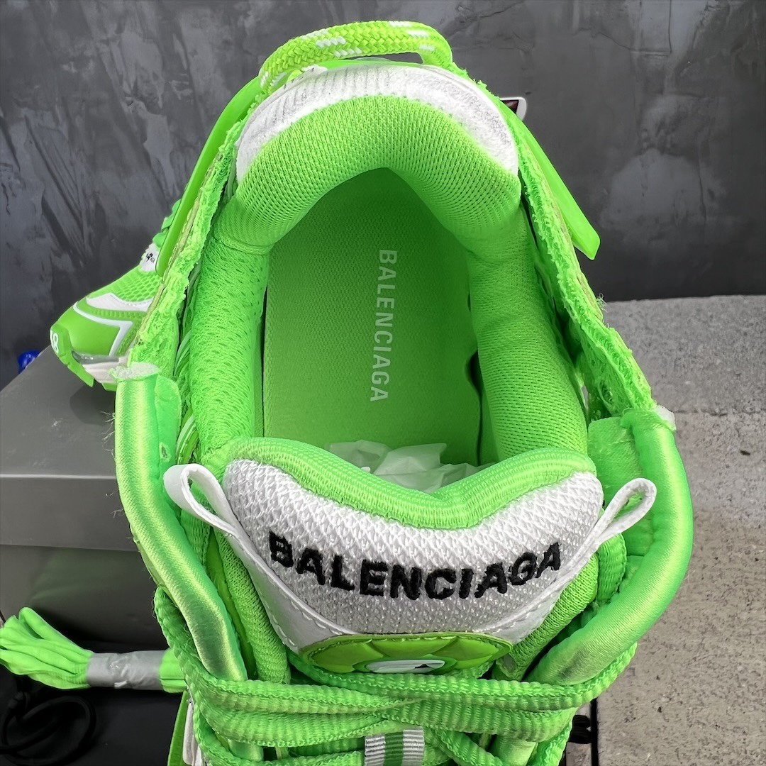 バレンシアガ 靴 似てるｎ級品 BALENCIAGA スポーツ 防水 軽量 メンズシューズ 高級品 カラフル グリーン_8