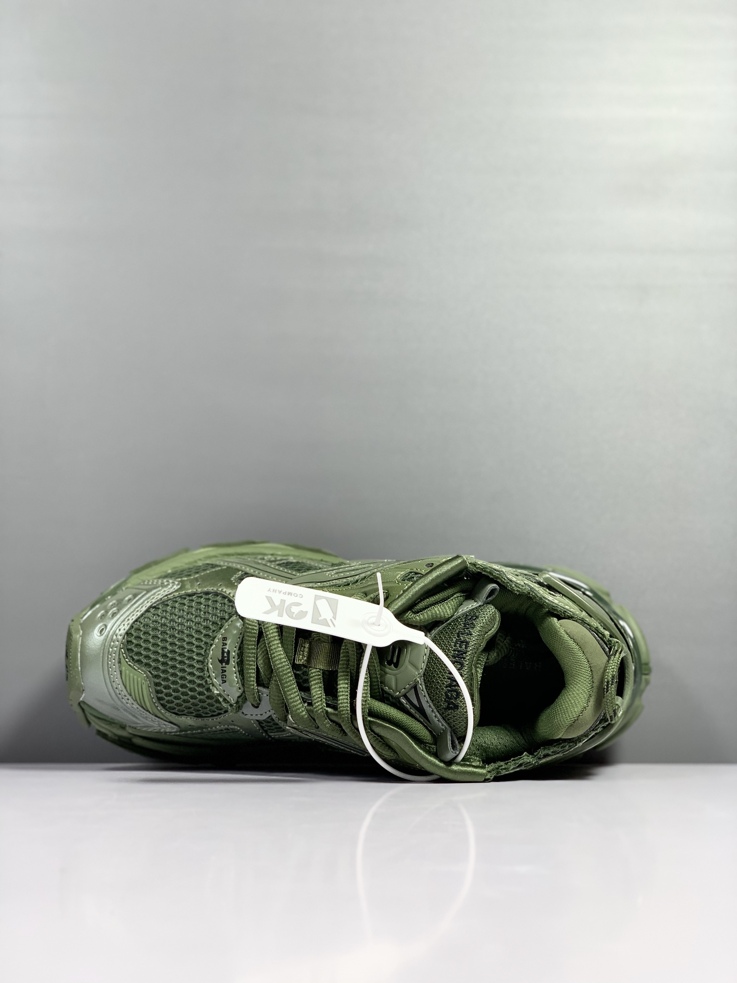バレンシアガ 靴 42偽物 BALENCIAGA新販売品 シンプル スポーツシューズ ファッション グリーン_8