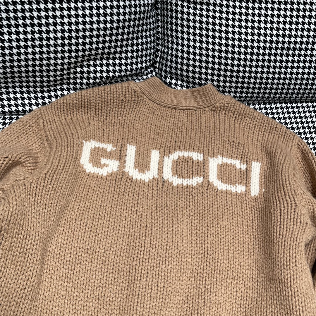 グッチアウターもこもこスーパーコピー GUCCI新商品 柔らかい 厚い ファッション 暖かい 秋冬 イエロー_6