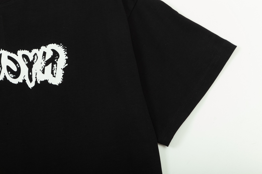 ジバンシィGIVENCHY限定コピー半袖Tシャツコットンブラック柔らかいふわふわ花柄ファッション_6