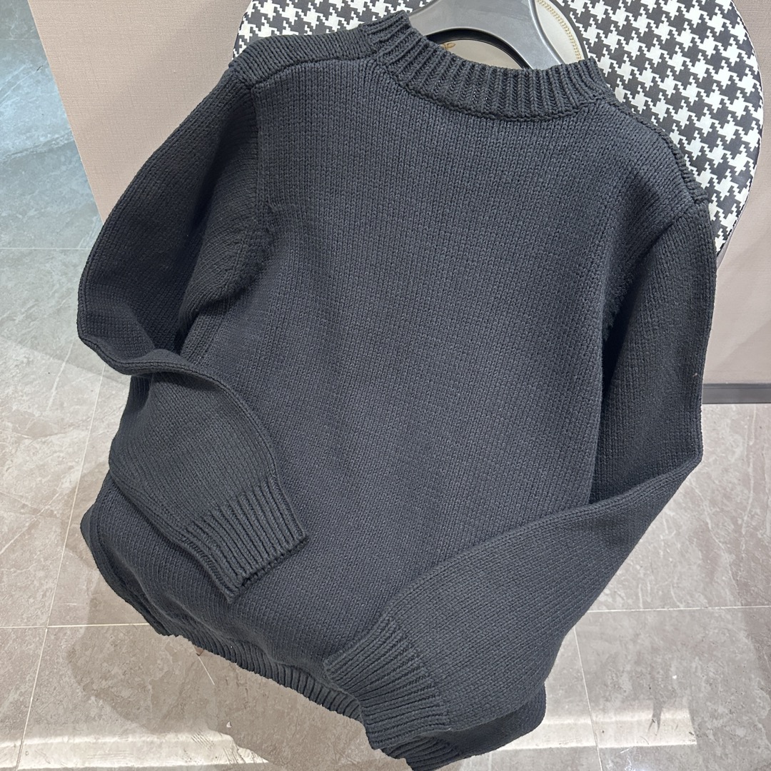 FENDIフェンディエッセンシャリースーパーコピー 短袖シャツ 純綿セーター 柔らかい 品質保証 ブラック_5