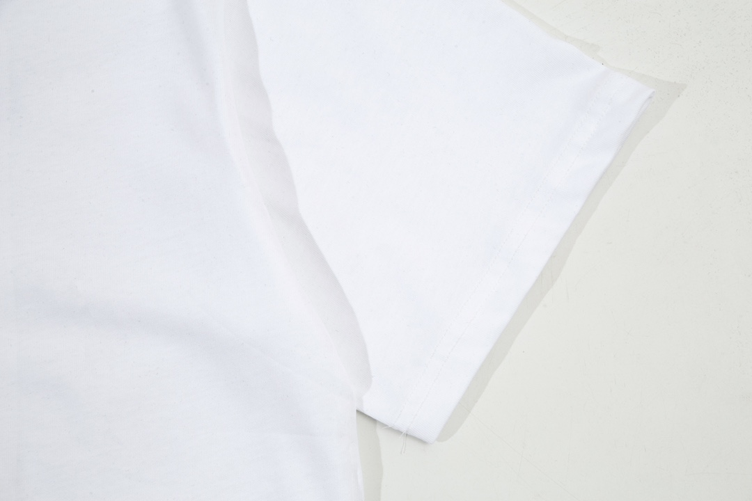 FENDIフェンディ風偽物 短袖シャツ 純綿トップス 柔らかい 品質保証 シンプル ホワイト_6