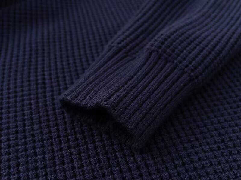 FENDIフェンディロゴマークスーパーコピー ゆったり長袖セーター 純綿 シンプル 暖かい ブルー_6