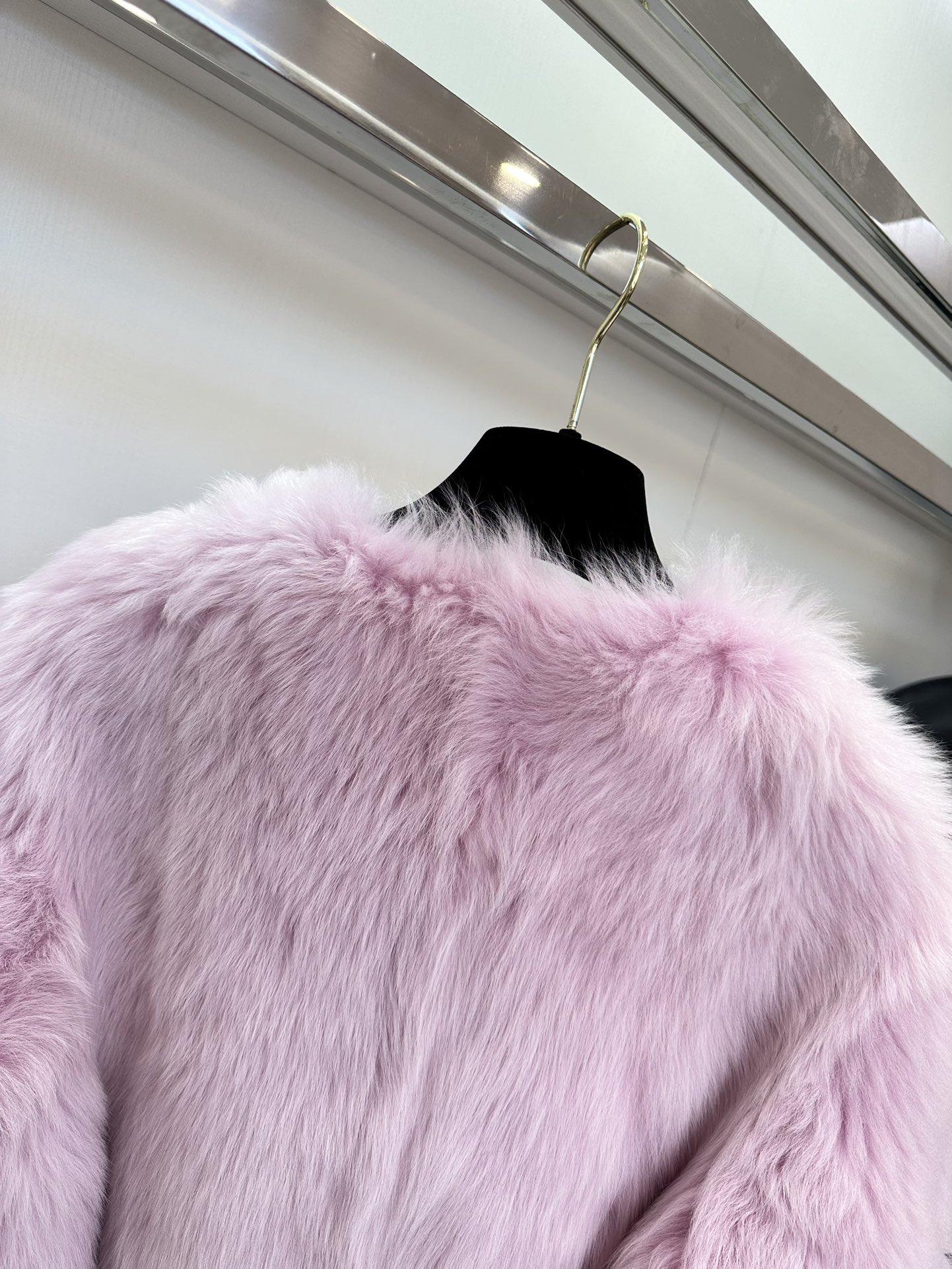 CELINEセリーヌ本物ｎ級品 高級品 羊皮 Vネック 可愛い 暖かい 3色可選 ピンク_7