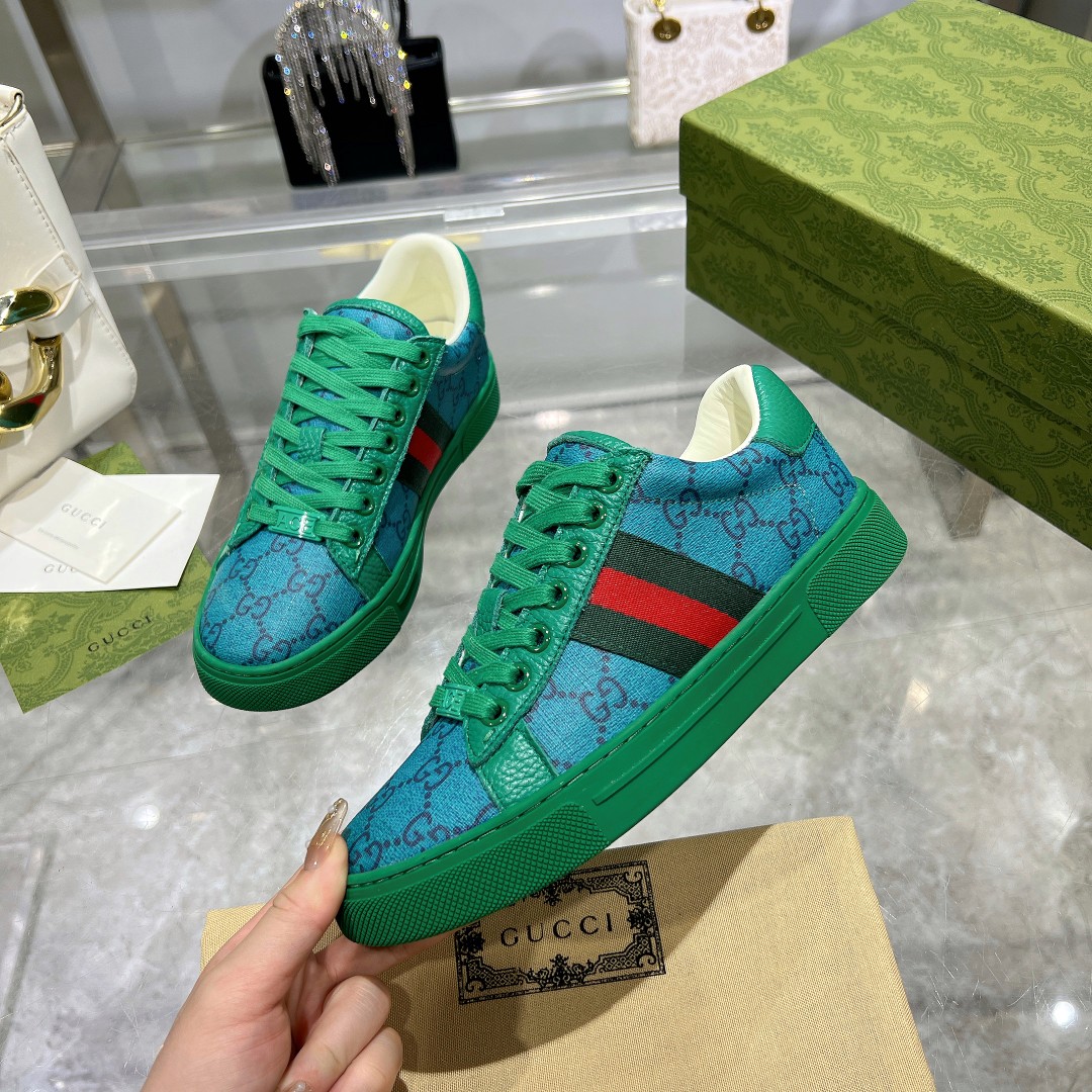 gucci シューズ サイズn級品 スポーツカジュアルホワイトシューズ_1