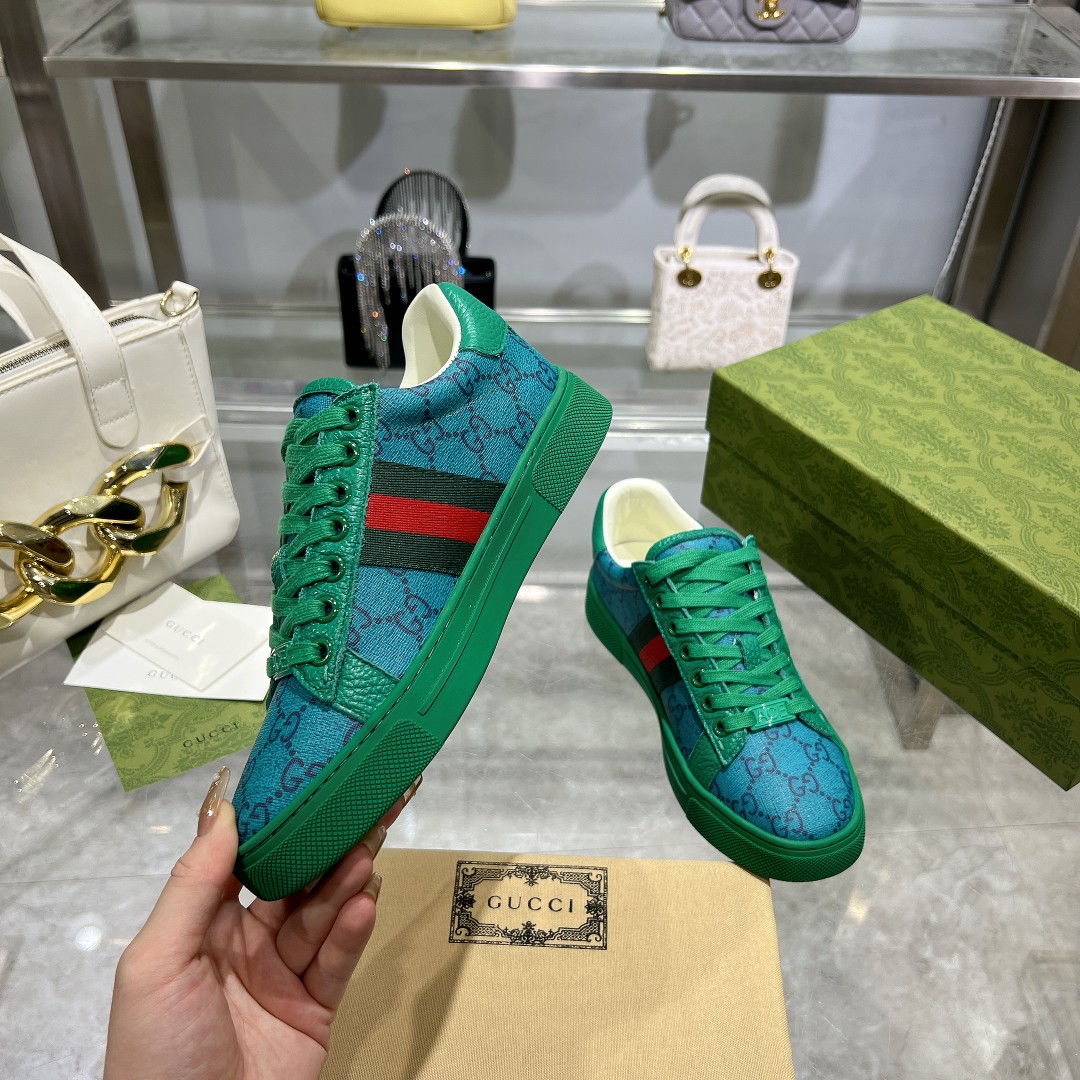 gucci シューズ サイズn級品 スポーツカジュアルホワイトシューズ_2