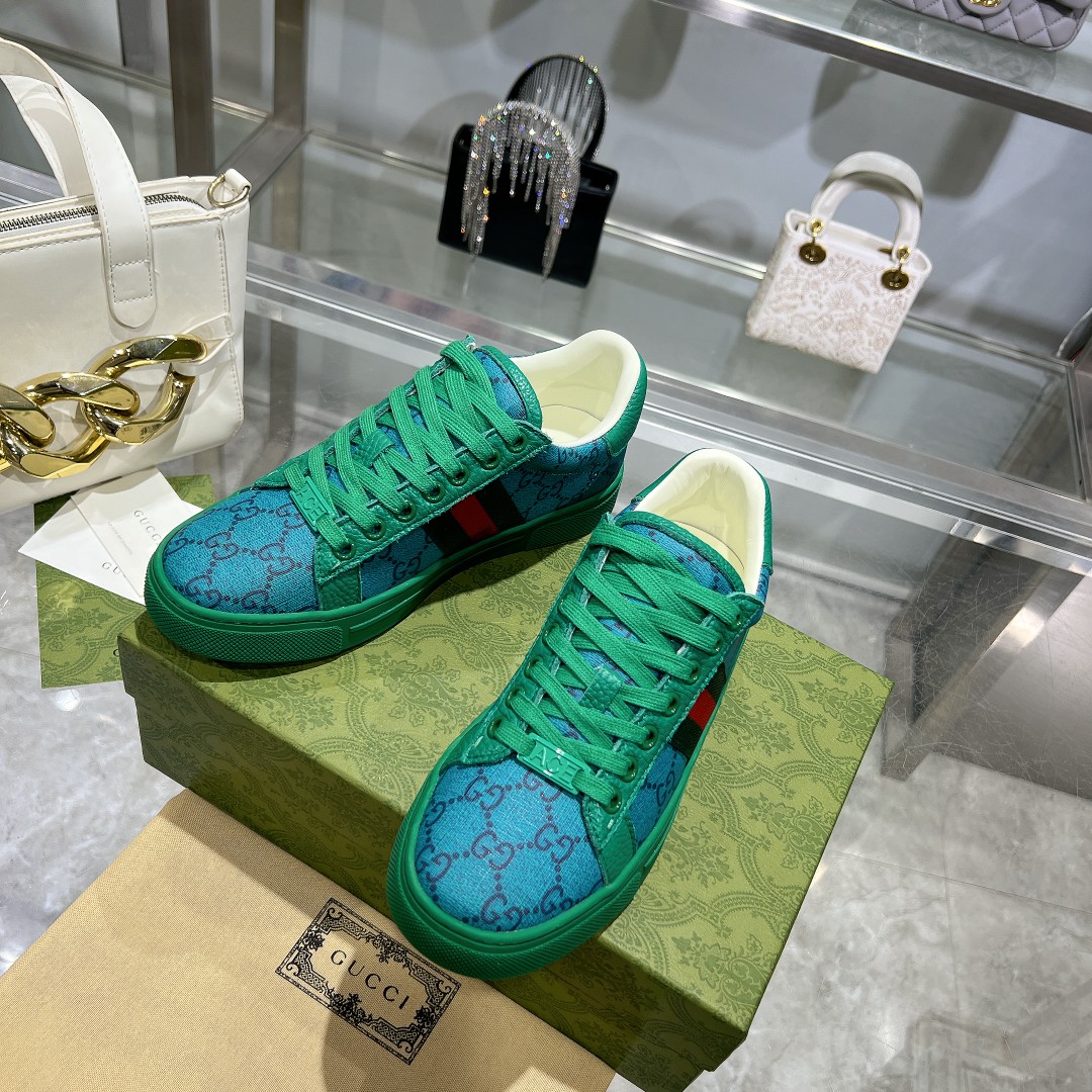 gucci シューズ サイズn級品 スポーツカジュアルホワイトシューズ_4