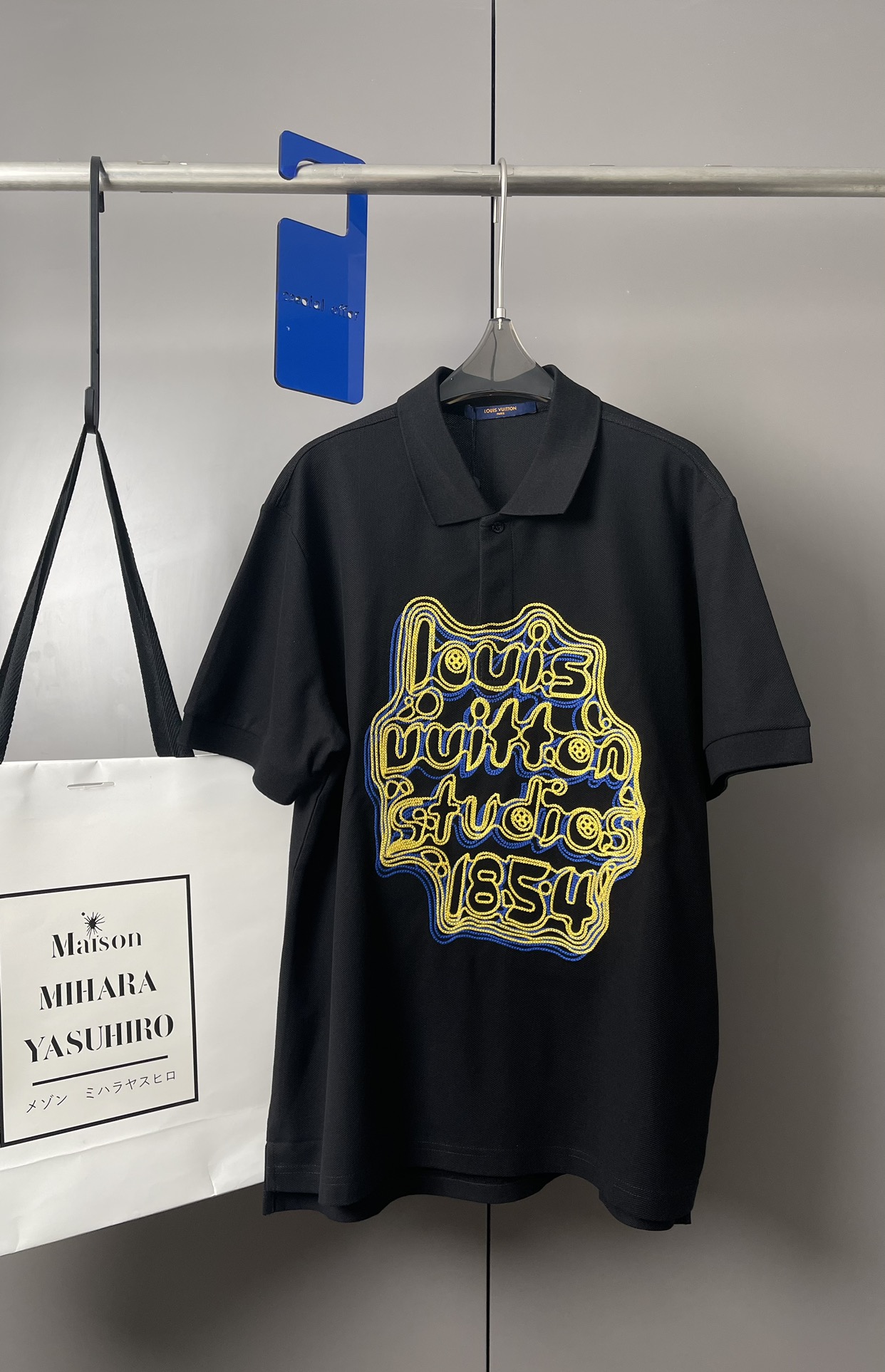 秋冬超人気新作ルイヴィトン半袖シャツn級品 襟付き半袖Tシャツ_5