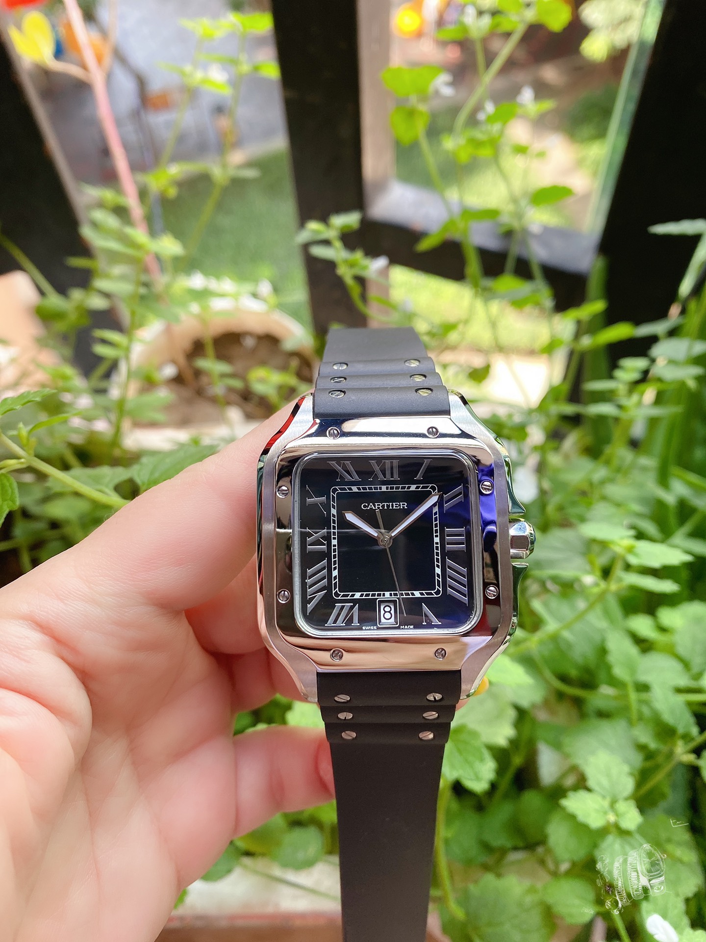 カルティエ 知恵袋偽物 腕時計 プラスチック製の時計バンド 軽量 運動ワッチ ブラック_4
