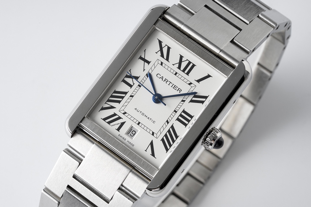 カルティエに似た時計激安通販 時計 ステンレスバンド 最新品 ワッチ 優雅 レディース 四角形 ホワイト_3